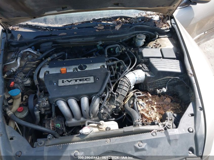 2004 Honda Accord 2.4 Lx VIN: 3HGCM56384G710864 Lot: 39645443