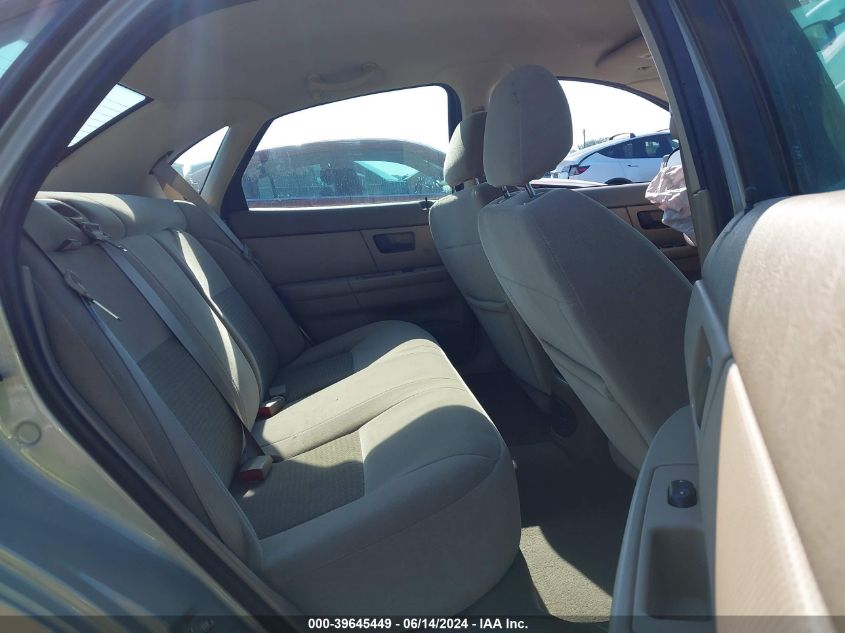 2006 Ford Taurus Se VIN: 1FAFP53U76A161181 Lot: 39645449