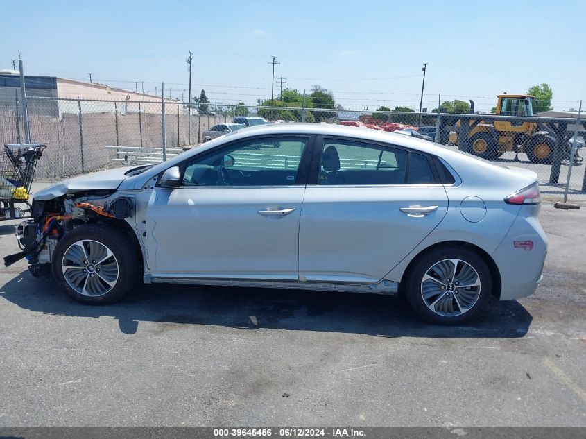 2021 Hyundai Ioniq Plug-In Hybrid Limited VIN: KMHCX5LD1MU259997 Lot: 39645456