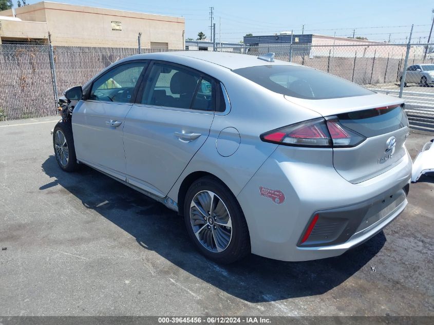 2021 Hyundai Ioniq Plug-In Hybrid Limited VIN: KMHCX5LD1MU259997 Lot: 39645456