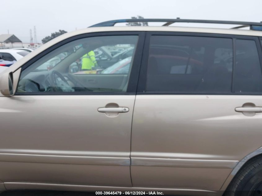 2006 Toyota Highlander V6 VIN: JTEDP21A660111740 Lot: 39645479