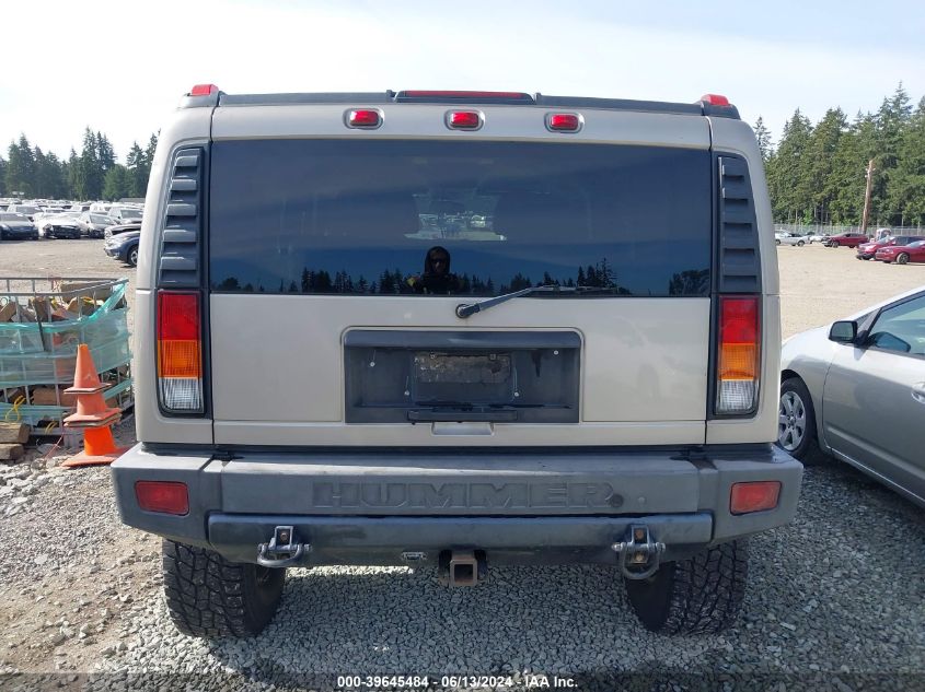 2003 Hummer H2 VIN: 5GRGN23U53H135666 Lot: 39645484