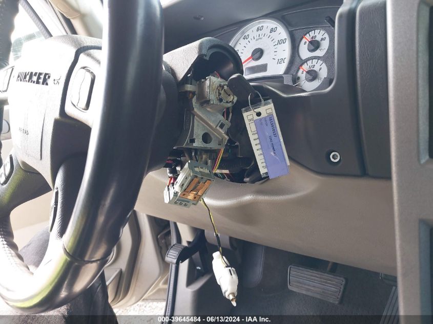 2003 Hummer H2 VIN: 5GRGN23U53H135666 Lot: 39645484