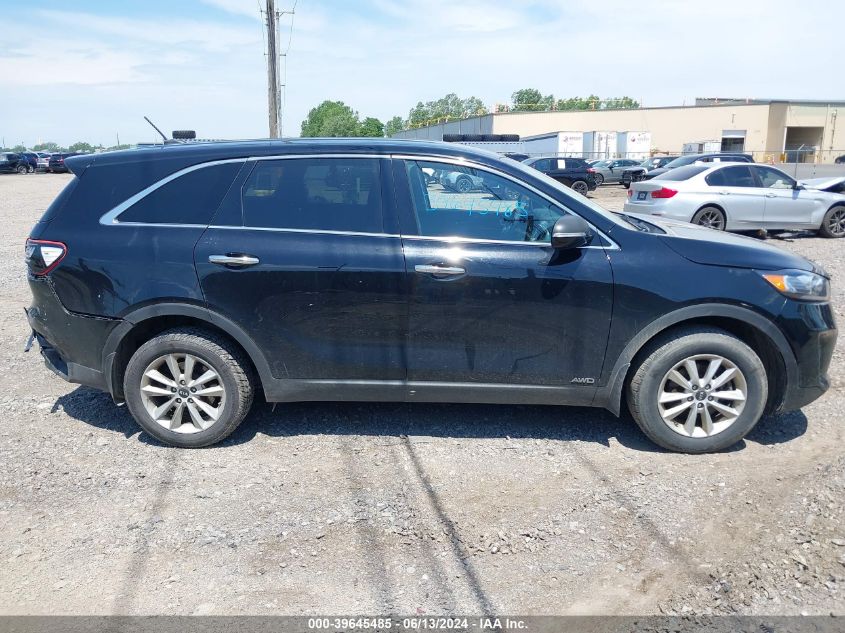 2019 KIA SORENTO 2.4L LX - 5XYPGDA36KG523613