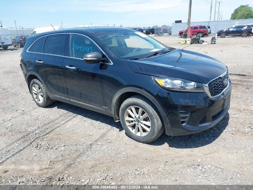 2019 KIA SORENTO 2.4L LX - 5XYPGDA36KG523613