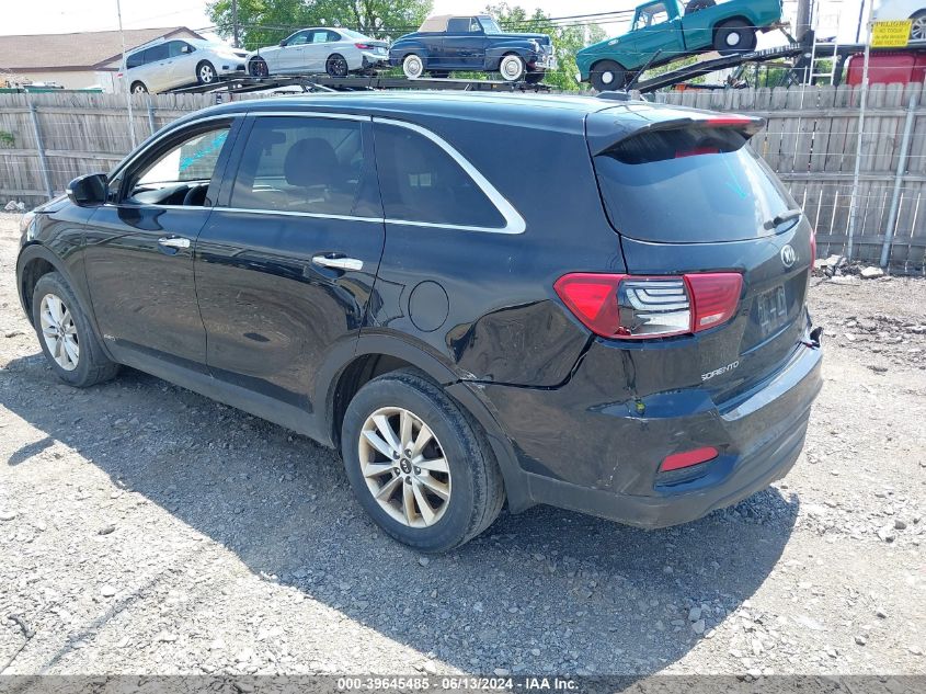 2019 KIA SORENTO 2.4L LX - 5XYPGDA36KG523613