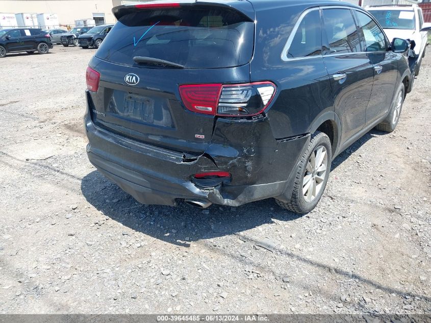 2019 KIA SORENTO 2.4L LX - 5XYPGDA36KG523613