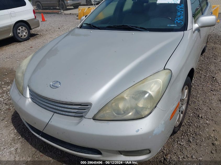 2003 Lexus Es 300 VIN: JTHBF30G230126045 Lot: 39645496