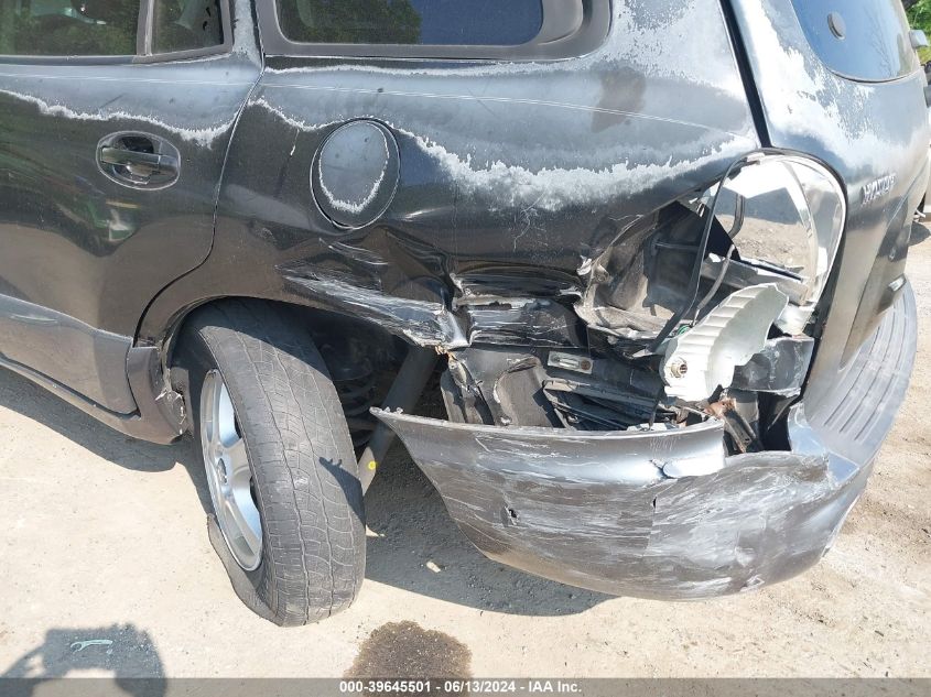 2004 Hyundai Santa Fe VIN: KM8SB12BX4U766593 Lot: 39645501