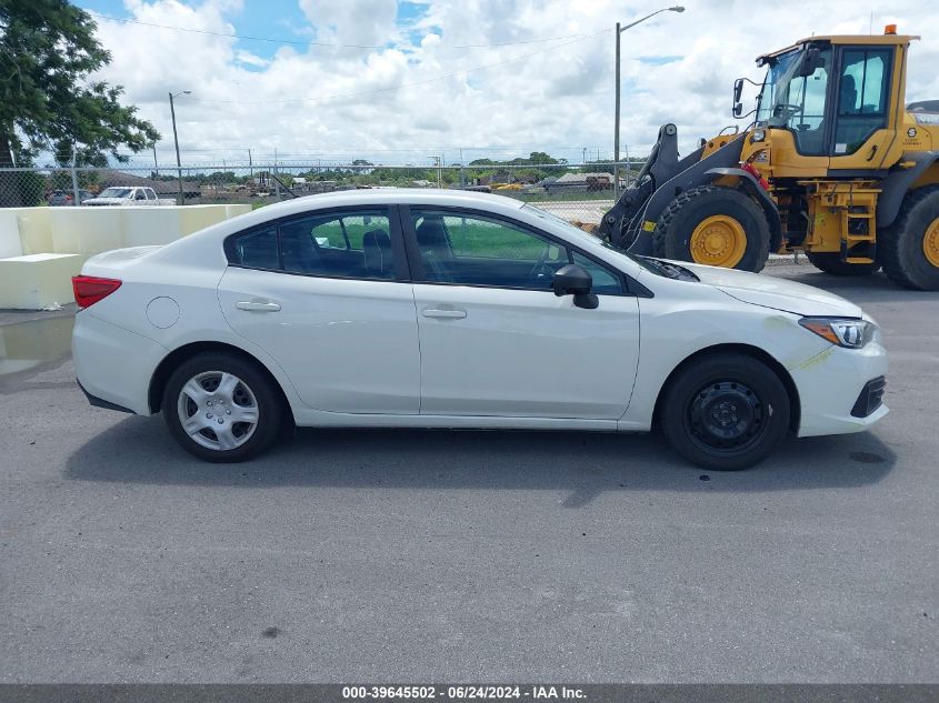 2022 Subaru Impreza Base VIN: 4S3GKAB6XN3609585 Lot: 39645502