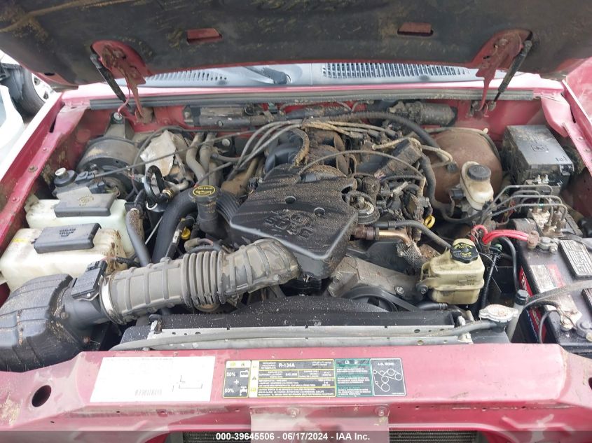 2003 Ford Explorer Sport Xls/Xlt VIN: 1FMYU60E83UA12315 Lot: 39645506