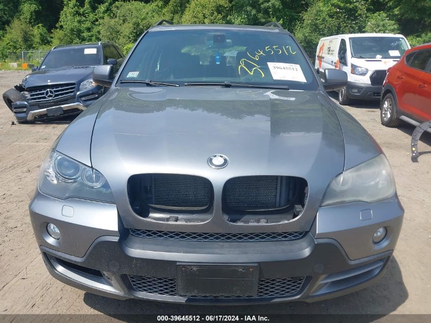 2008 BMW X5 4.8I VIN: 5UXFE83588LZ36622 Lot: 39645512