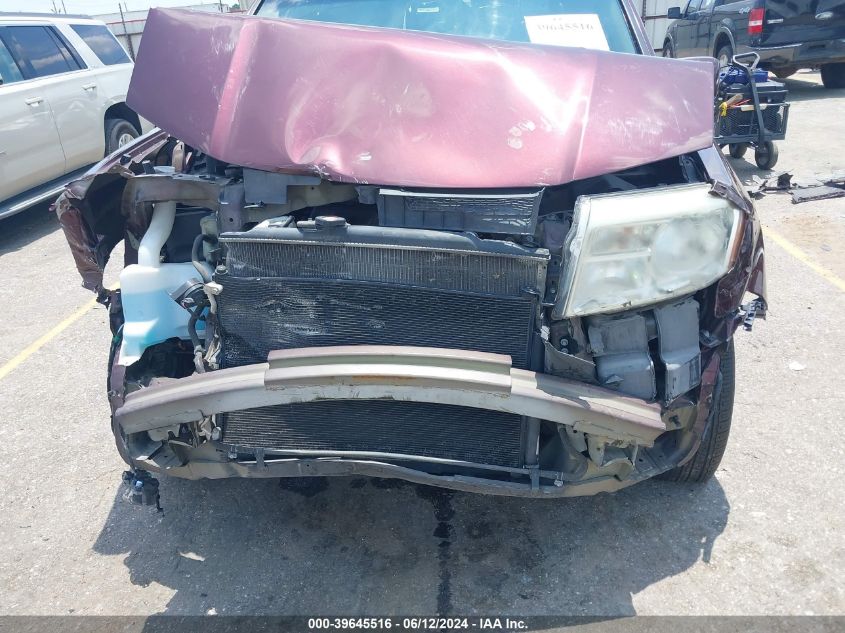 2012 Honda Pilot Ex VIN: 5FNYF3H45CB040851 Lot: 39645516