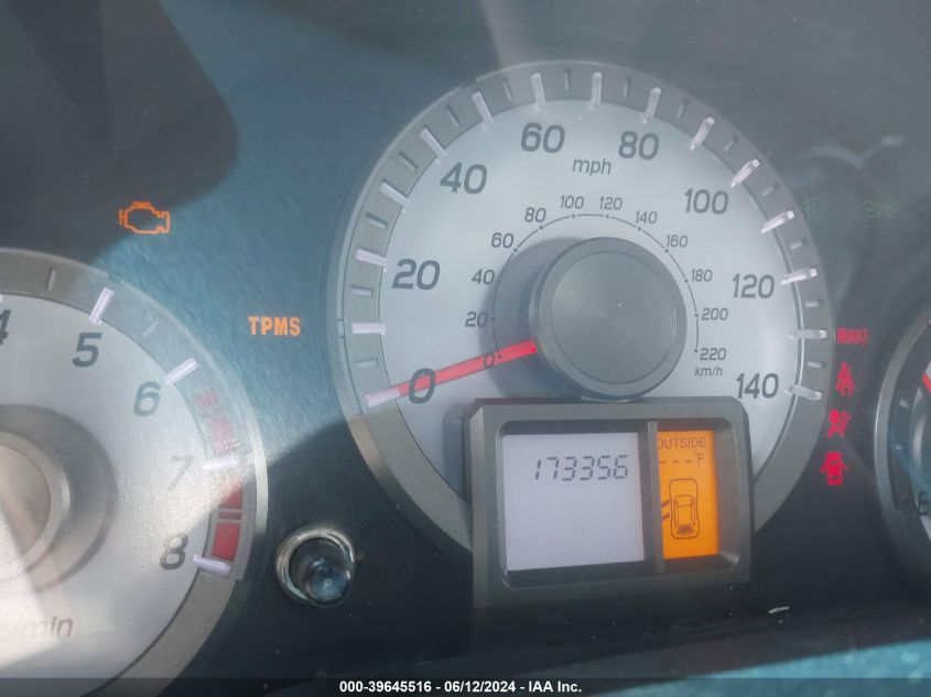 2012 Honda Pilot Ex VIN: 5FNYF3H45CB040851 Lot: 39645516