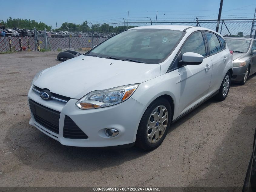 2012 Ford Focus Se VIN: 1FAHP3K26CL176753 Lot: 39645518