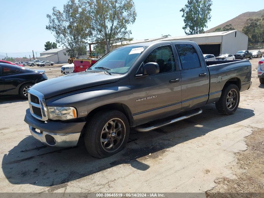 2004 Dodge Ram 1500 Slt/Laramie VIN: 1D7HA18D04S642327 Lot: 39645519