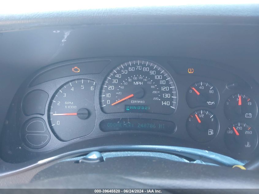 2005 Chevrolet Tahoe Police VIN: 1GNEC13Z75R260192 Lot: 39645520