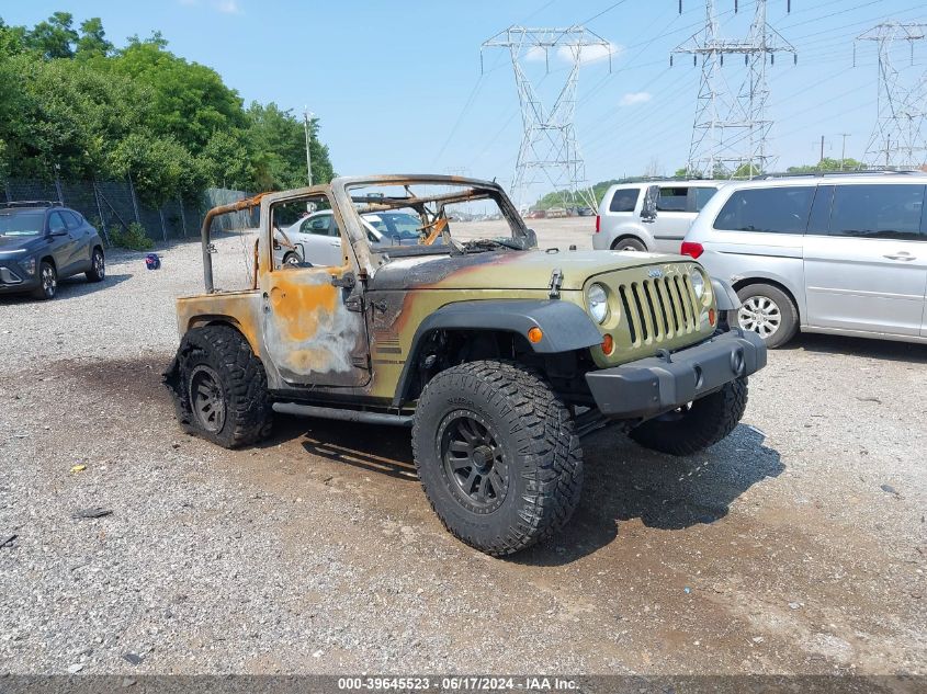 2013 Jeep Wrangler Sport VIN: 1C4AJWAG8DL579145 Lot: 39645523