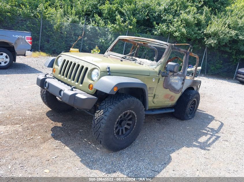 2013 Jeep Wrangler Sport VIN: 1C4AJWAG8DL579145 Lot: 39645523