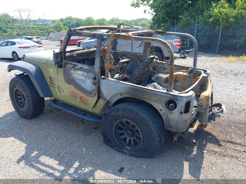 2013 Jeep Wrangler Sport VIN: 1C4AJWAG8DL579145 Lot: 39645523