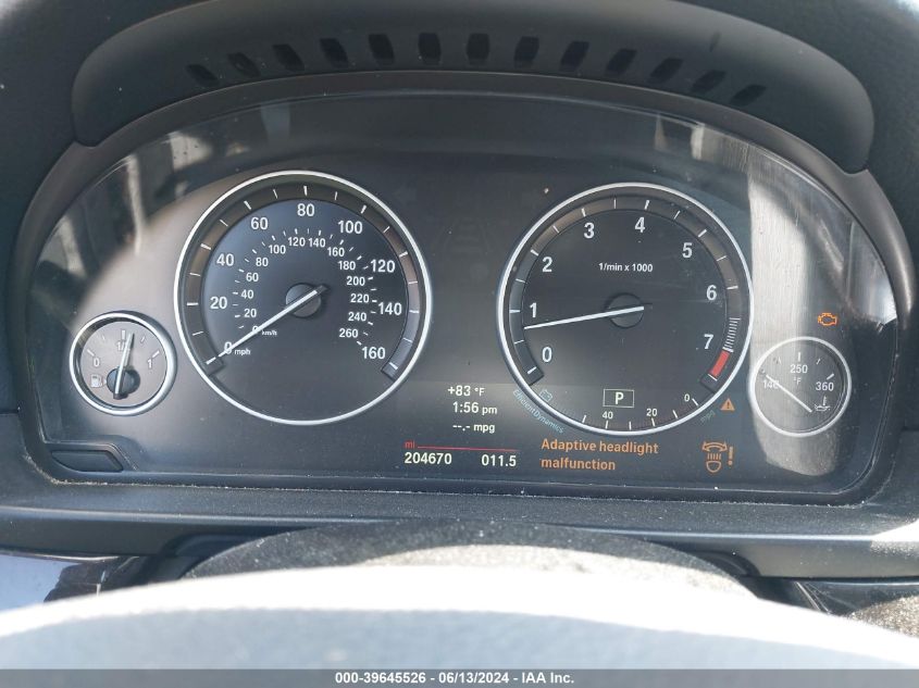 2014 BMW 528I xDrive VIN: WBA5A7C50ED612134 Lot: 39645526