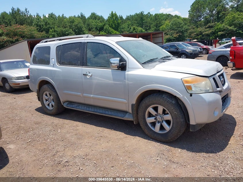 2012 Nissan Armada Sv VIN: 5N1AA0NC2CN609355 Lot: 39645530