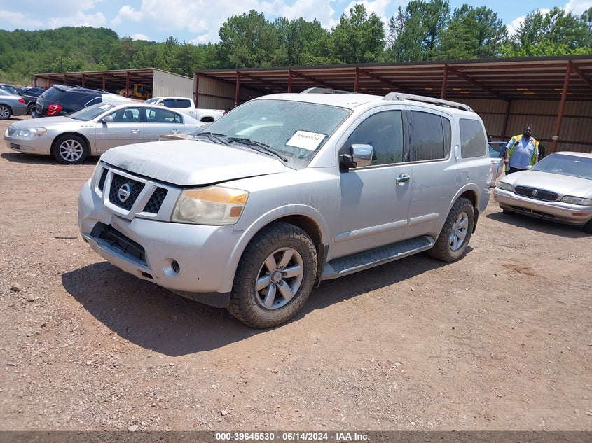 2012 Nissan Armada Sv VIN: 5N1AA0NC2CN609355 Lot: 39645530
