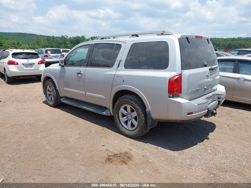 2012 Nissan Armada Sv VIN: 5N1AA0NC2CN609355 Lot: 39645530