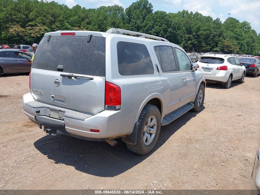 2012 Nissan Armada Sv VIN: 5N1AA0NC2CN609355 Lot: 39645530