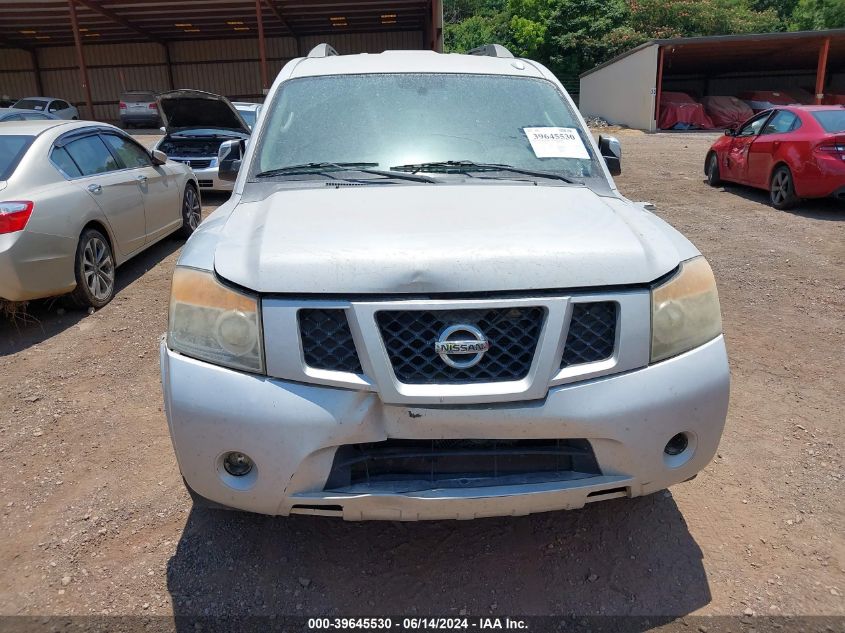 2012 Nissan Armada Sv VIN: 5N1AA0NC2CN609355 Lot: 39645530