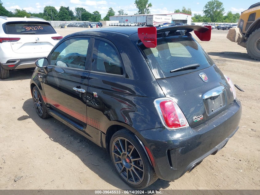 2013 Fiat 500 Abarth VIN: 3C3CFFFH6DT554488 Lot: 39645533