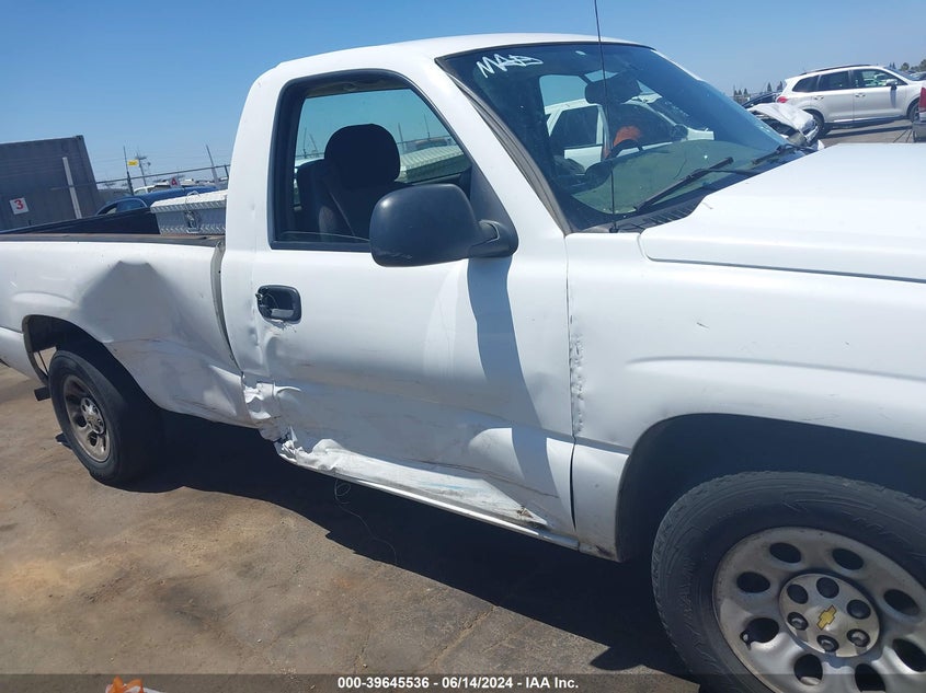2006 Chevrolet Silverado 1500 Work Truck VIN: 3GCEC14X76G269952 Lot: 39645536