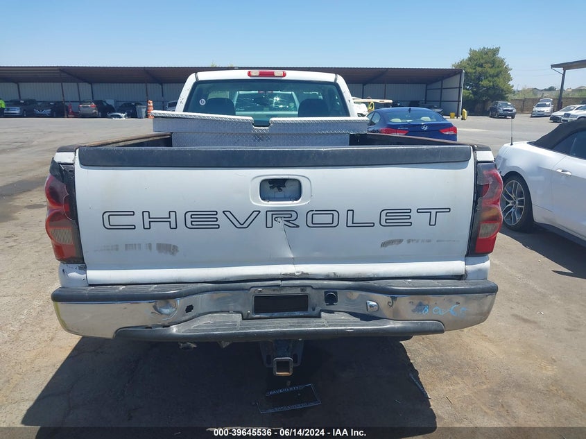 2006 Chevrolet Silverado 1500 Work Truck VIN: 3GCEC14X76G269952 Lot: 39645536