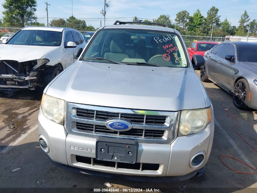 2011 Ford Escape Xls VIN: 1FMCU0C78BKC21567 Lot: 39645540