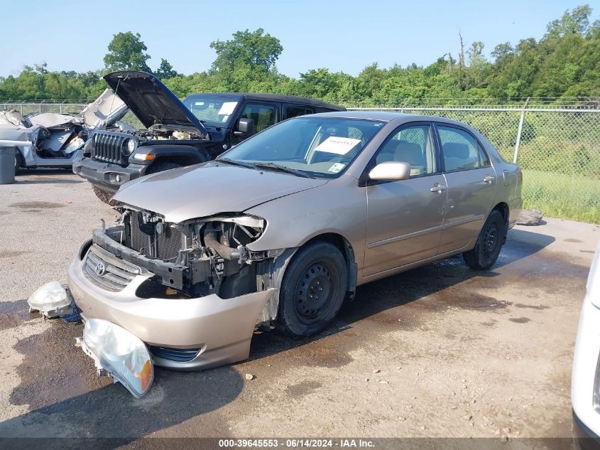 2004 Toyota Corolla Le VIN: 1NXBR32E34Z194221 Lot: 39645553