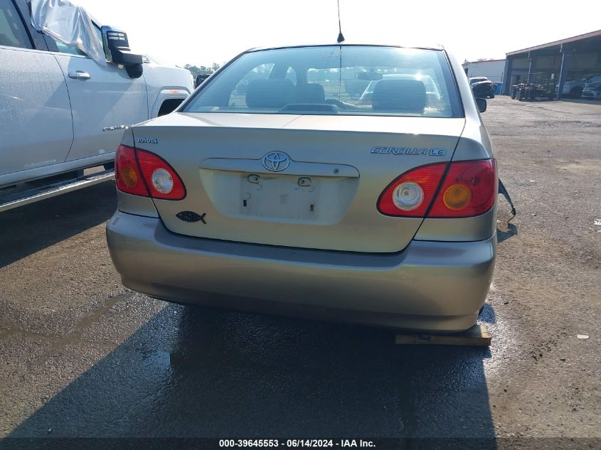 2004 Toyota Corolla Le VIN: 1NXBR32E34Z194221 Lot: 39645553