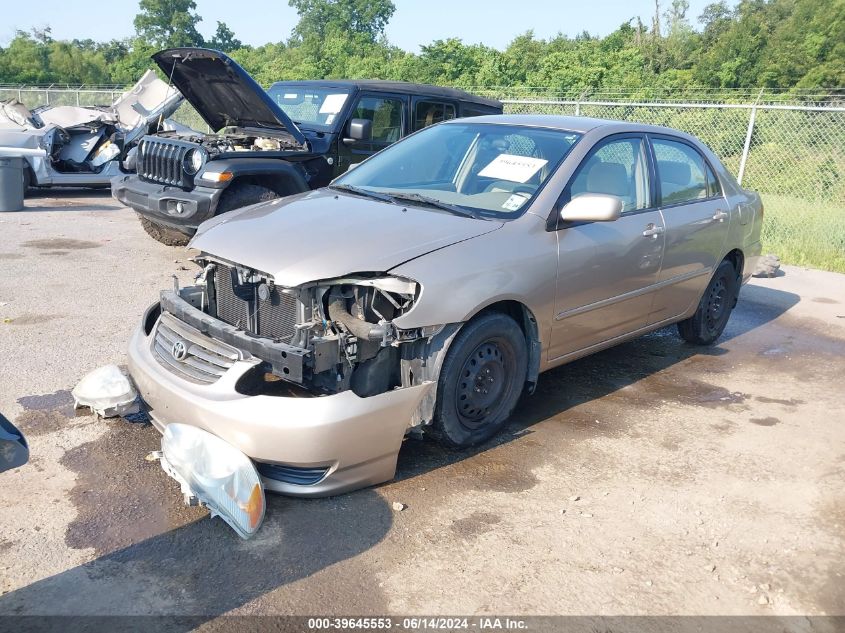 2004 Toyota Corolla Le VIN: 1NXBR32E34Z194221 Lot: 39645553