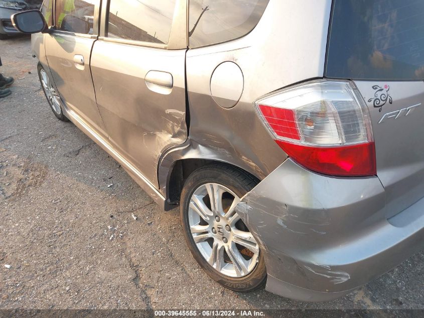 2010 Honda Fit Sport VIN: JHMGE8H4XAS028432 Lot: 39645555