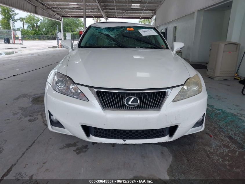2011 Lexus Is 250 VIN: JTHBF5C26B5151446 Lot: 39645557