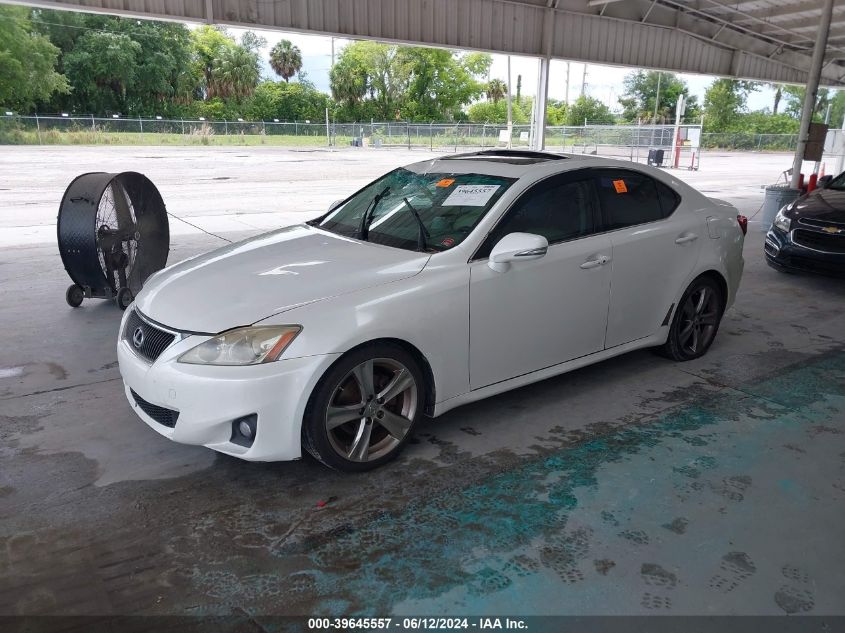 2011 Lexus Is 250 VIN: JTHBF5C26B5151446 Lot: 39645557