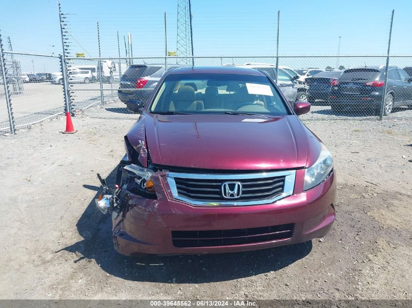 2010 Honda Accord 2.4 Ex-L VIN: 1HGCP2F85AA056238 Lot: 39645562