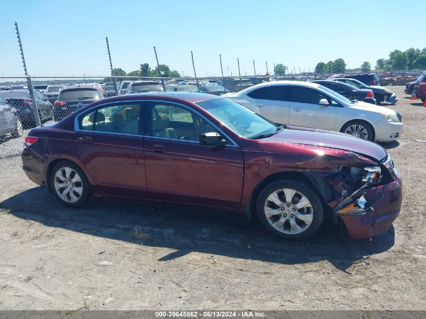 2010 Honda Accord 2.4 Ex-L VIN: 1HGCP2F85AA056238 Lot: 39645562