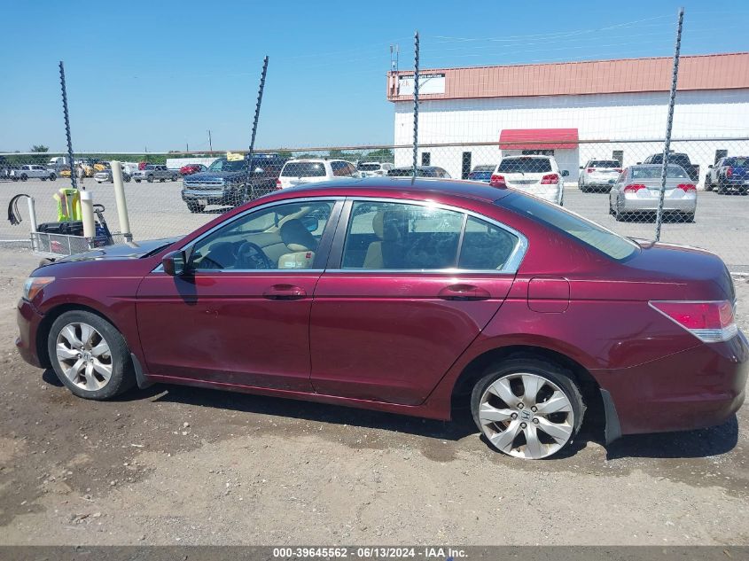 2010 Honda Accord 2.4 Ex-L VIN: 1HGCP2F85AA056238 Lot: 39645562