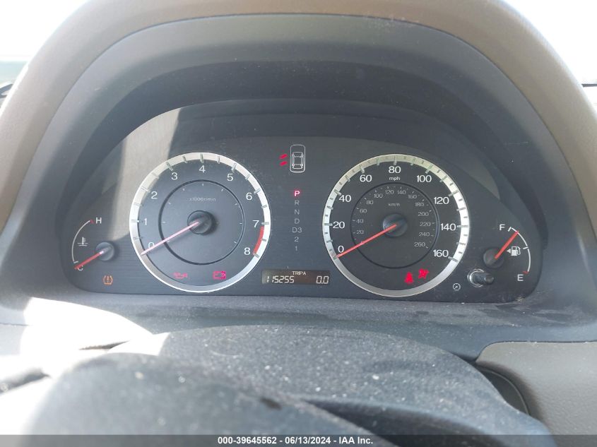 2010 Honda Accord 2.4 Ex-L VIN: 1HGCP2F85AA056238 Lot: 39645562