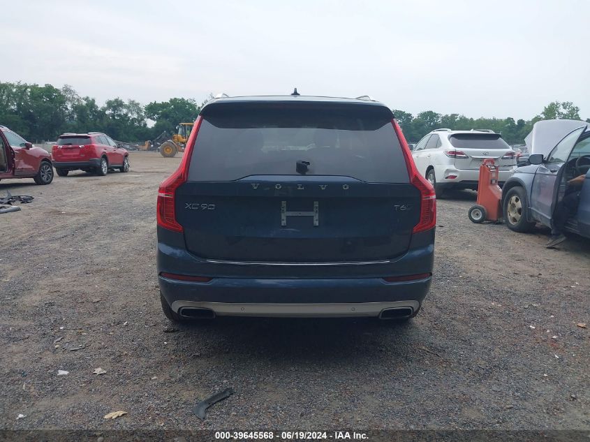 2020 Volvo Xc90 T6 Momentum VIN: YV4A22PK3L1580826 Lot: 39645568