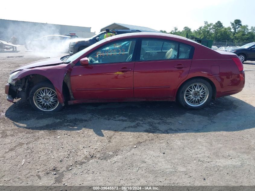 2006 Nissan Maxima 3.5 Se VIN: 1N4BA41E46C800126 Lot: 39645573