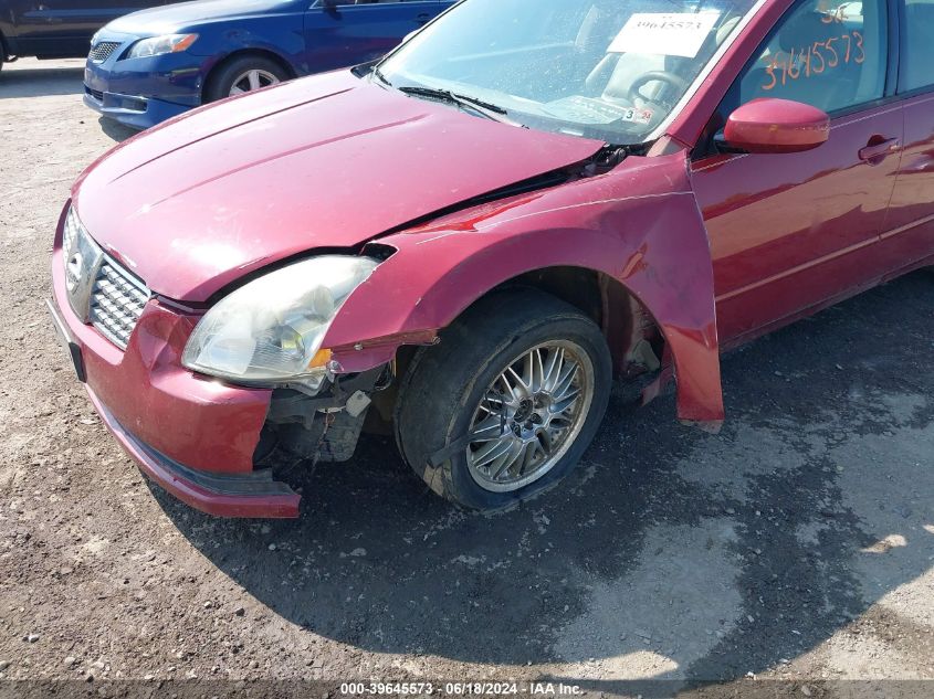 2006 Nissan Maxima 3.5 Se VIN: 1N4BA41E46C800126 Lot: 39645573