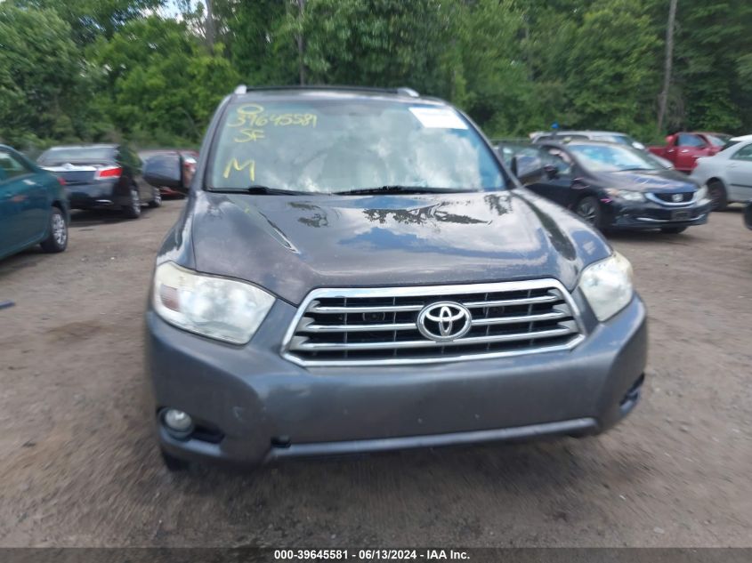 2008 Toyota Highlander Limited VIN: JTEES42A282087389 Lot: 39645581