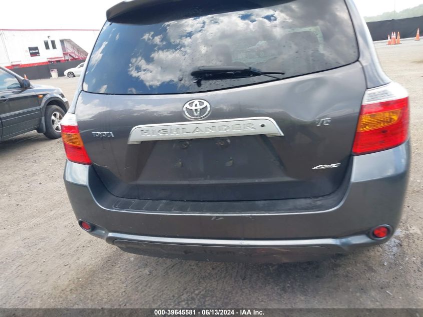 2008 Toyota Highlander Limited VIN: JTEES42A282087389 Lot: 39645581