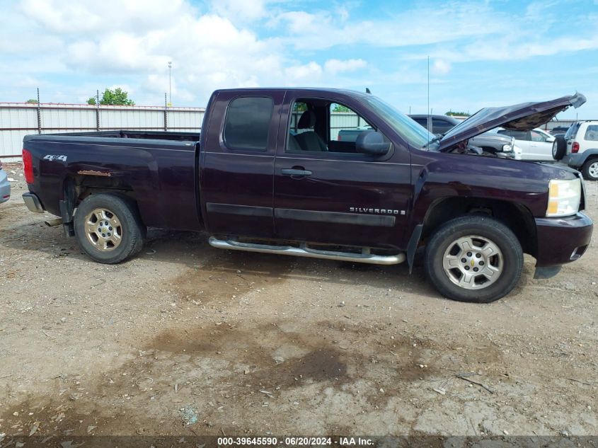 2008 Chevrolet Silverado 1500 Lt1 VIN: 1GCEK19028Z272887 Lot: 39645590